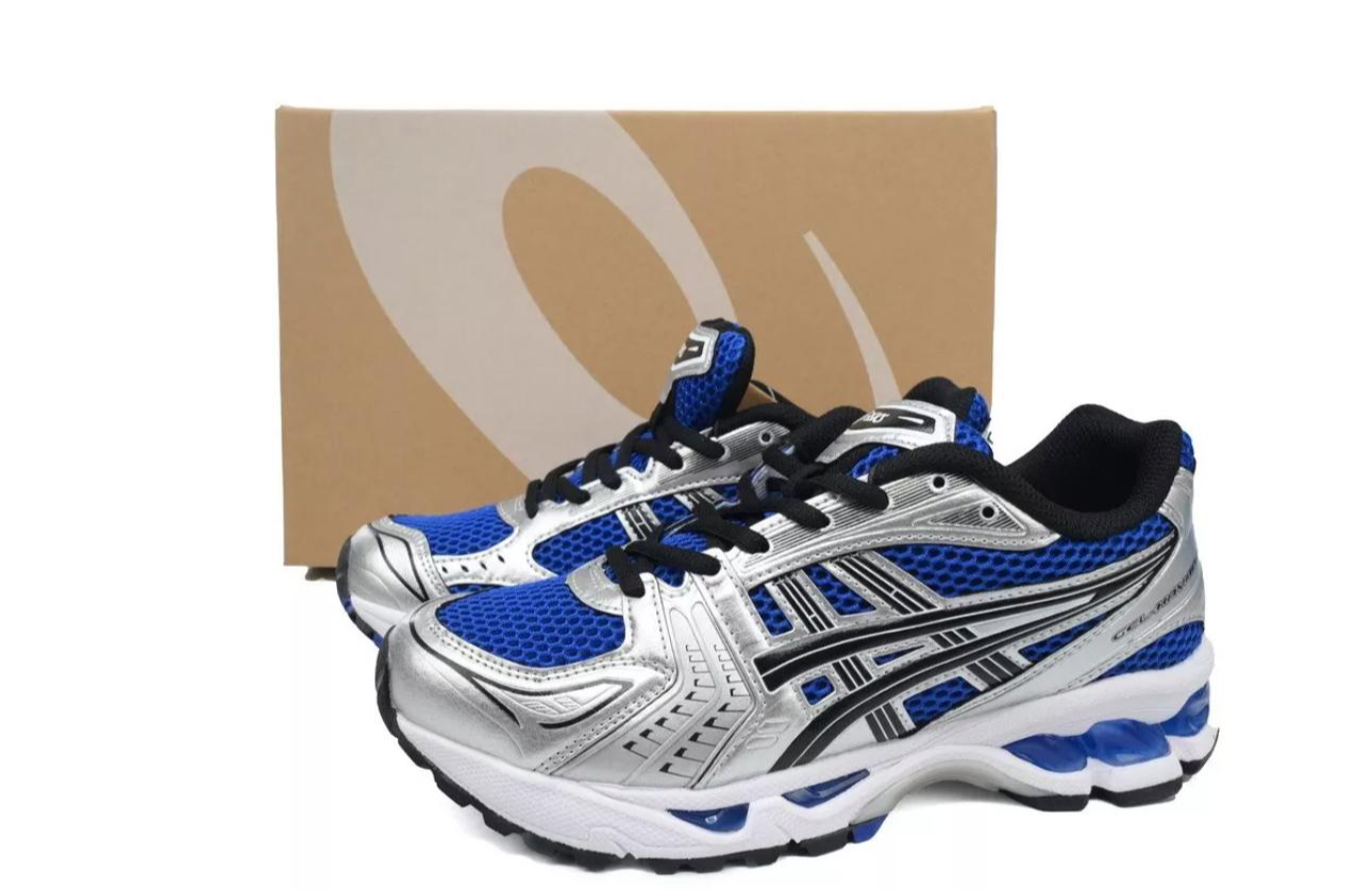 Asics Gel-Kayano 14 Monaco Blue Black Running Sneaker