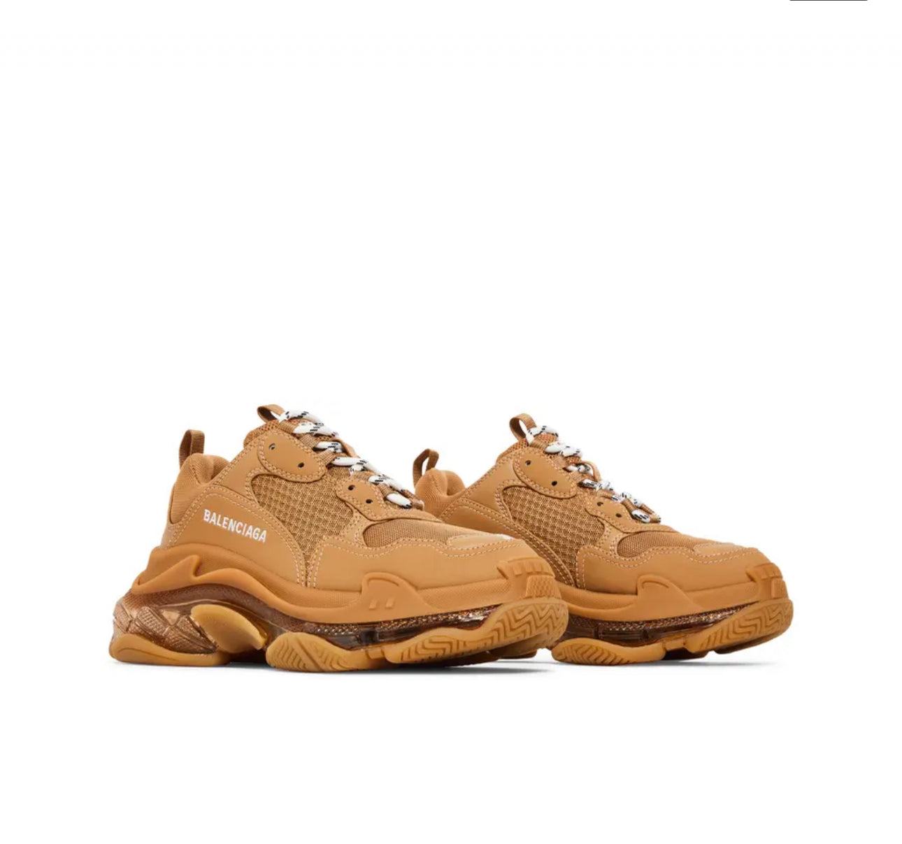 Balenciaga Triple S Clear Sole
Brown