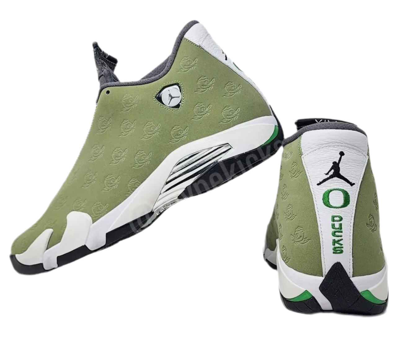 Air Jordan 14 Retro - Oregon Ducks PE