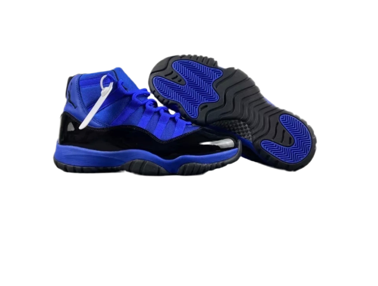 Jordan 11 Retro Blue Black Men's