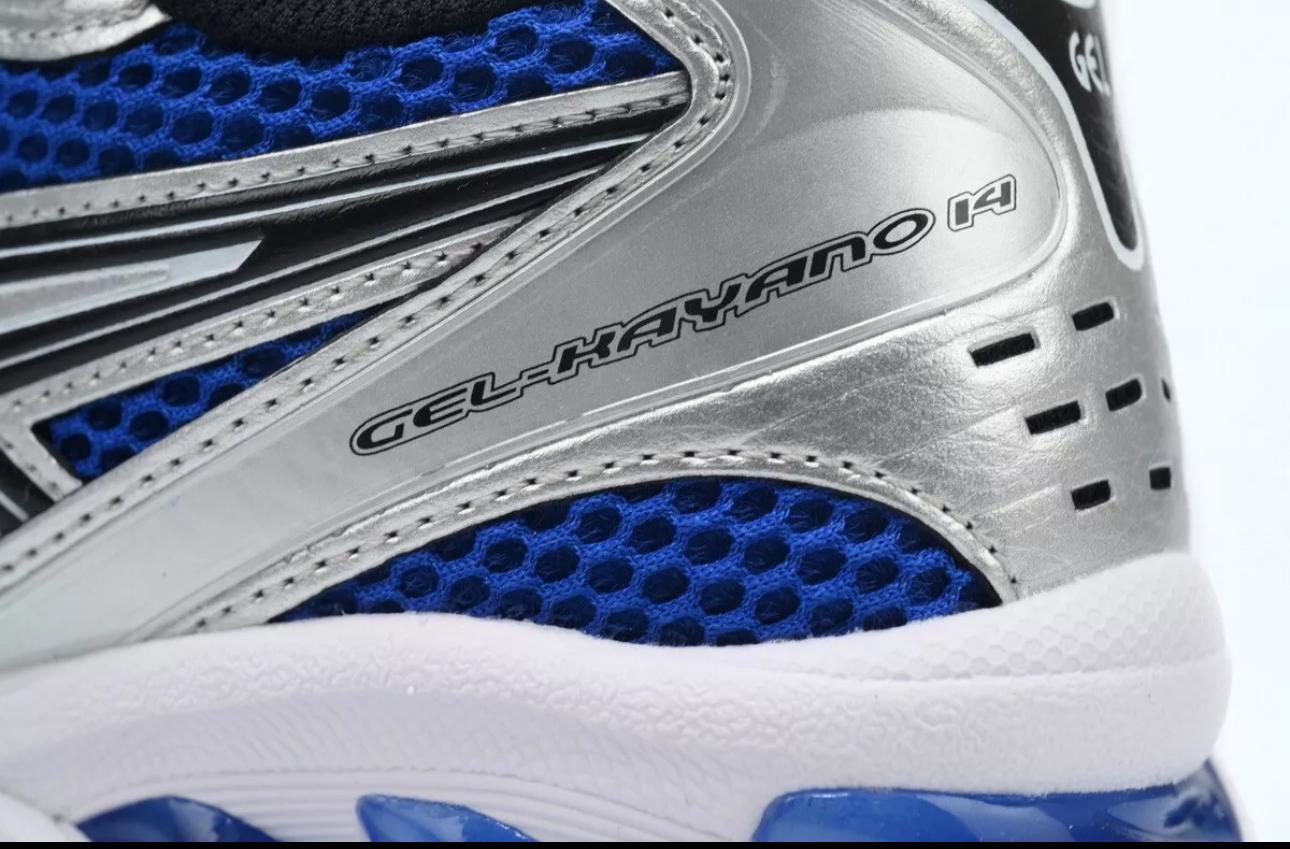 Asics Gel-Kayano 14 Monaco Blue Black Running Sneaker