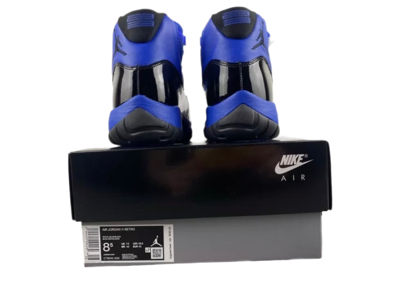 Jordan 11 Retro Blue Black Men's