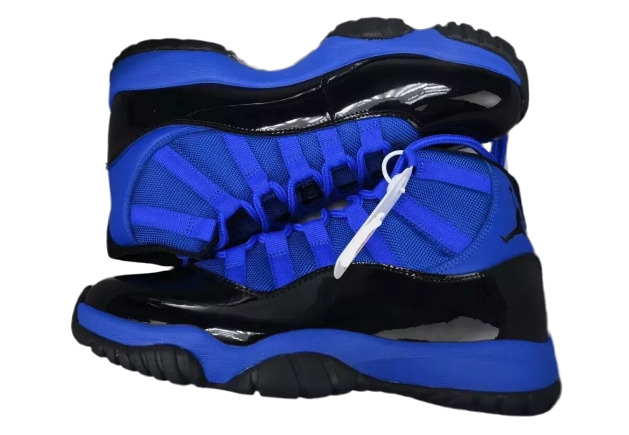 Jordan 11 Retro Blue Black Men's